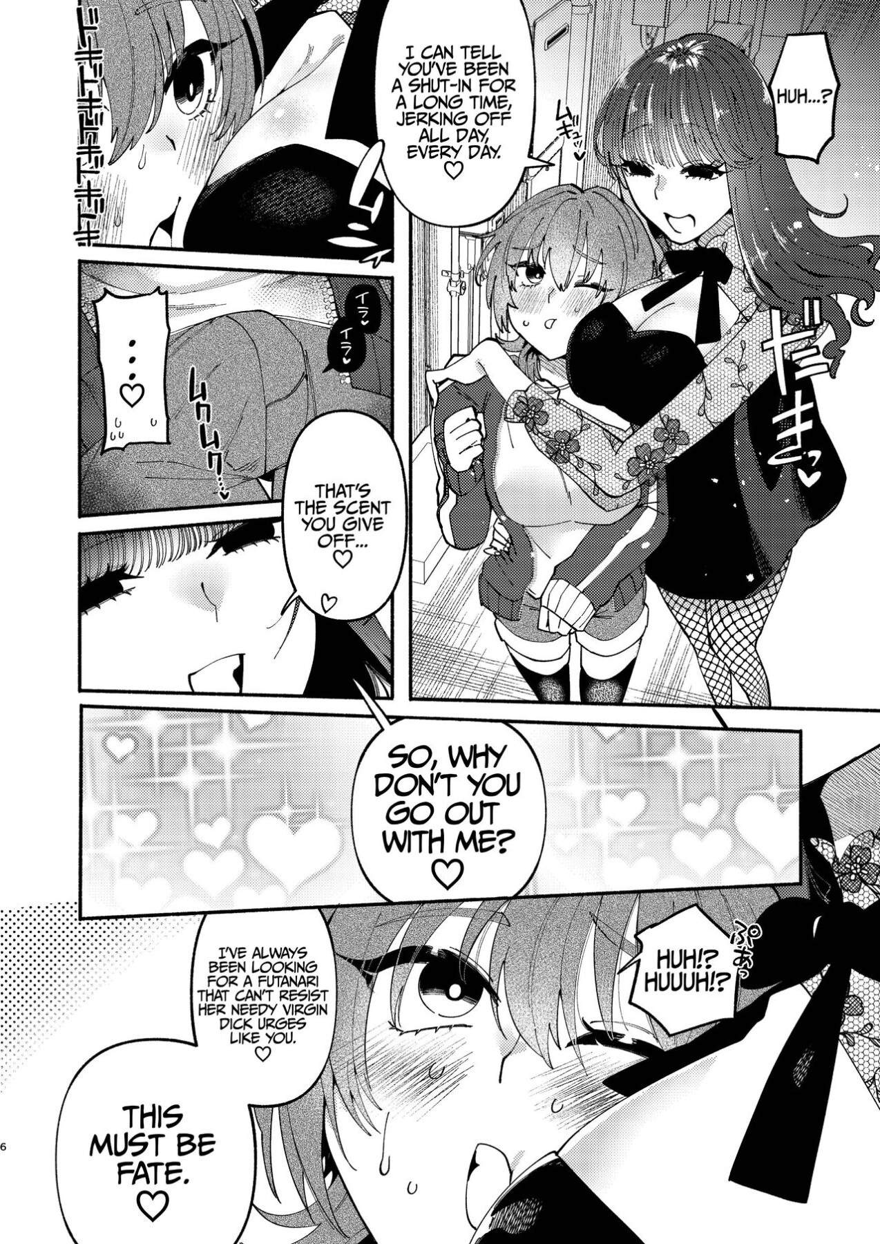 Hentai Manga Comic-A Futanari Gets Picked-Up, Deep-kissed, & Fucked Into Marriage By An Older Lady-Read-5